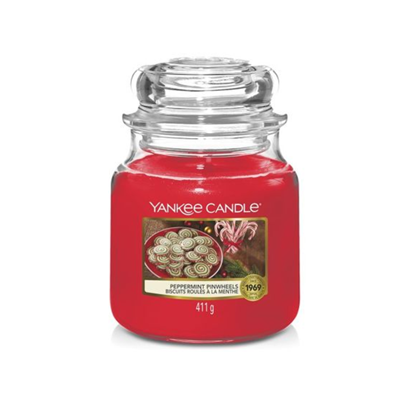 Yankee Candle Scented Candle Peppermint Pinwheels Medium