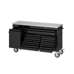 61 Inch 9 Drawers Tool Chest – Black