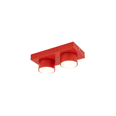 Lego Ceiling Lamp - Red