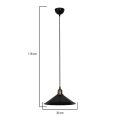 Hanging Lamp Maya - Black