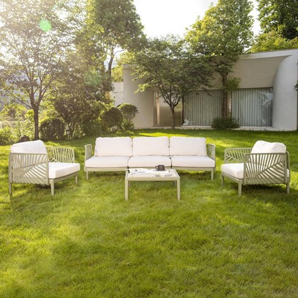 Outdoor Sofa Set Of 4 - Green