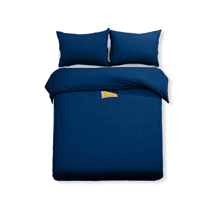 Double Blue Pontins Duvet Set