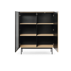 Showcase Cabinet Led 126 – Vicenza Oak