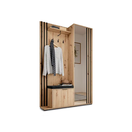 Hallway Cabinet – Cashmere & Black