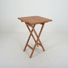 Square Folding Table with 4 Foldable Chairs