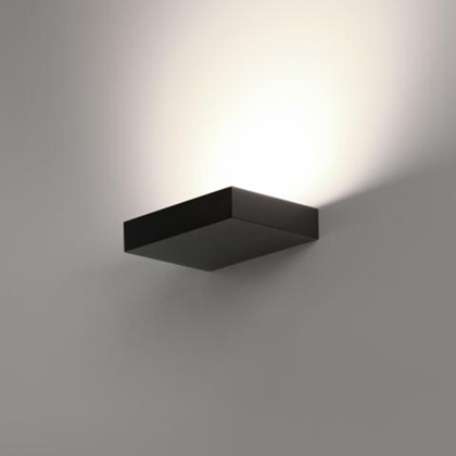 Brick Wall Lamp – Textured Black