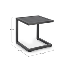 Charcoal Coffee Table 40X40