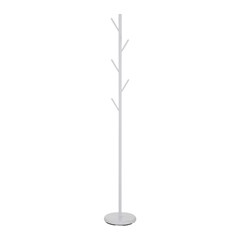 Coat Rack Kiana In Metal Tube In white