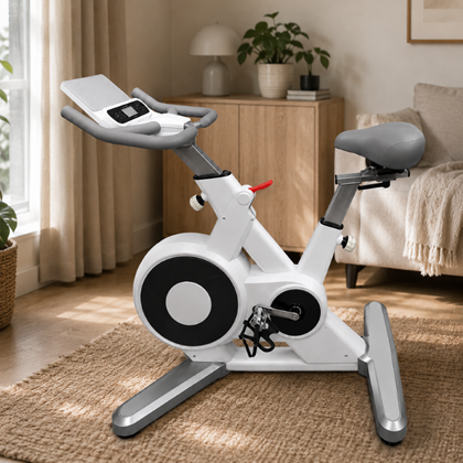 White Exercise Bike
