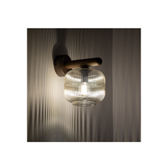 Salvia Brown Wall Lamp 1xE14