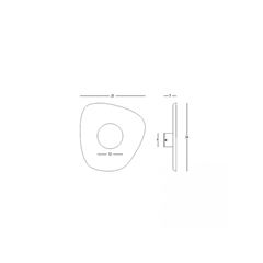 Sconce Led Light 5W 3000K Acoustic Grey  Black