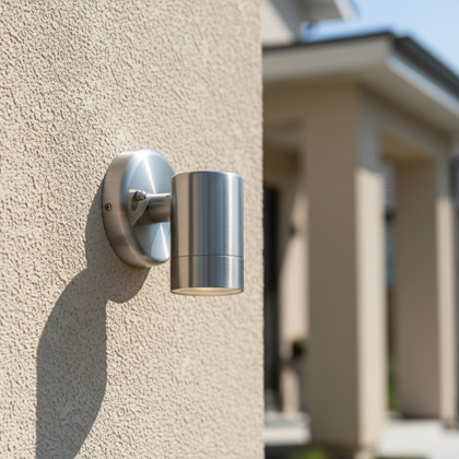 Wall Light Stainless Steel 35W Rado IP44