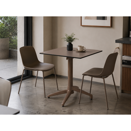 Folding Table 80x80– Dove Cinza Claro