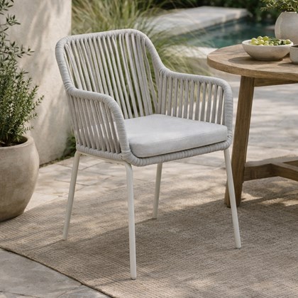 Outdoor Armchair - Grey