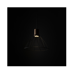 Black Loft Pendant Light E27