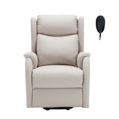 Power Lift Single Recliner – Beige