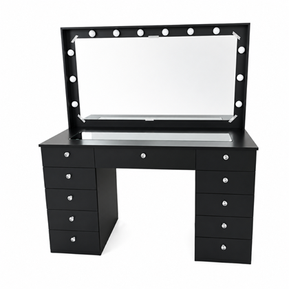 Melamine MDF & Particle Board Dressing 143x155– Black