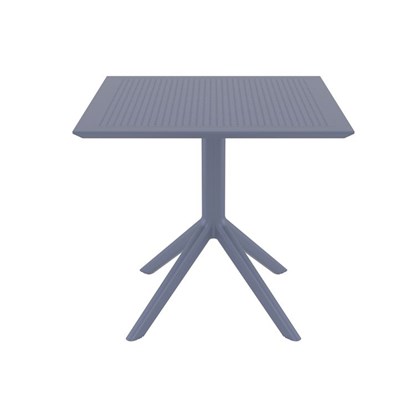 Table Dark Grey  70x70cm Square