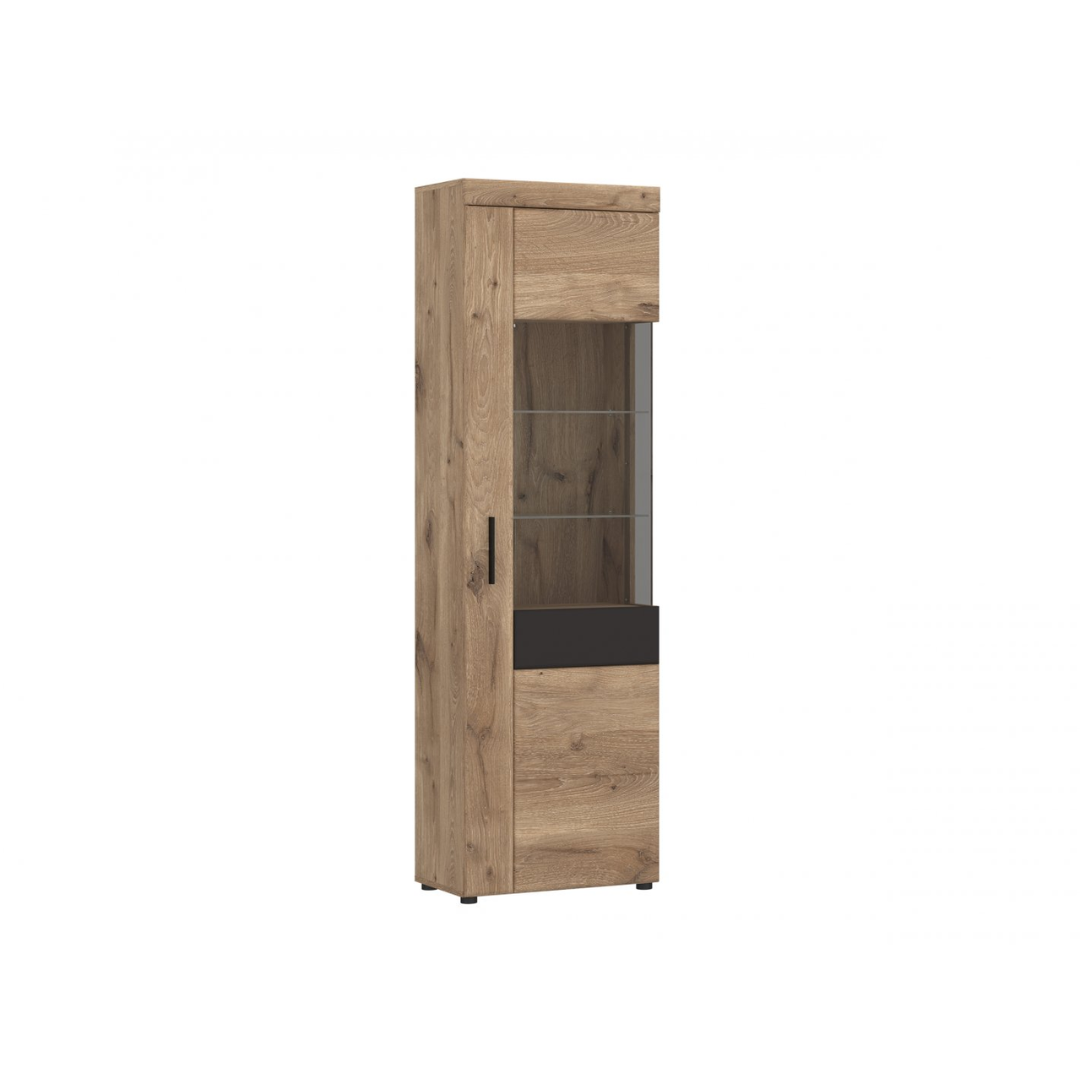 1 Door Right-Hand Cabinet Viking Oak – Grey Cosmos