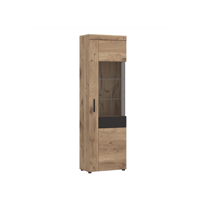 1 Door Right-Hand Cabinet Viking Oak – Grey Cosmos