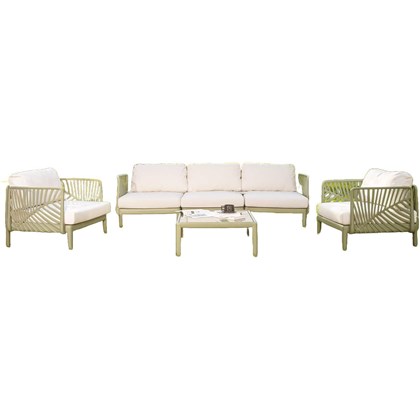 Outdoor Sofa Set Of 4 - Green