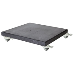 Set T¹ Premium Parasol 400x300 - Anthracite Champagne & Base 120kg - Black Granite