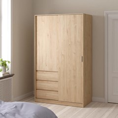 Jackson Naia Wardrobe With 1 Sliding Door  1 Door & 3 drawers