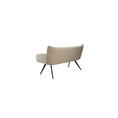 2 Seater Sofa – Beige & Light Beige