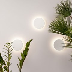 White Plastic Wall Light - 3000K - 3W