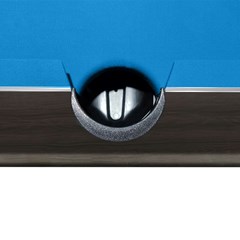 Pool Table 240x130x81 cm - Compatible 1€ Coins