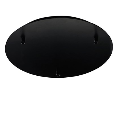 Ceiling Base for Light Suspensions - Black