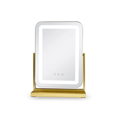 LED Makeup Mirror Light – Gold