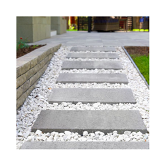 Pebbles Unpolished 20kg Bag – White 4-7 cm