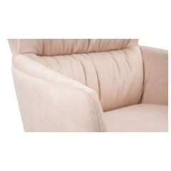 Swivel Dining Chair – Beige