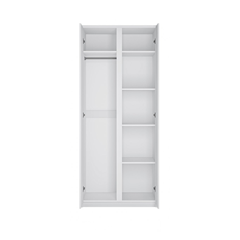 2Doors Wardrobe  Alpine White