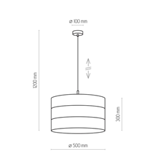 Pendant Lamp – Black & Gold