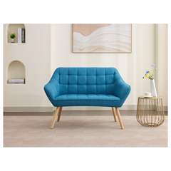 Sofa 2Seater – Soft Touch Velvet  Blue