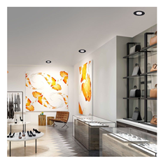 LED Raya Switch Round 3000K-4000K-6400K