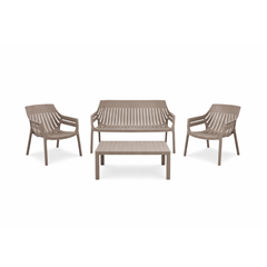 Outdoor Sofa Set – Taupe