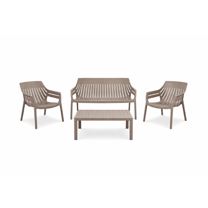 Outdoor Sofa Set – Taupe
