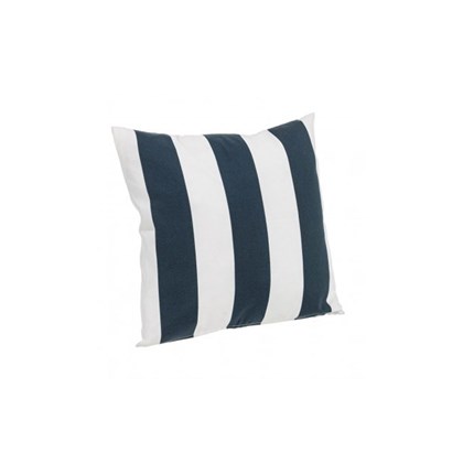 White-Blue Stripes Cushion 43x43