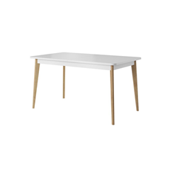 Extendable Dining Table – Riviera Oak & White