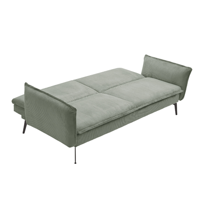 Sibila Green 2-seater Sofa Bed for Metal