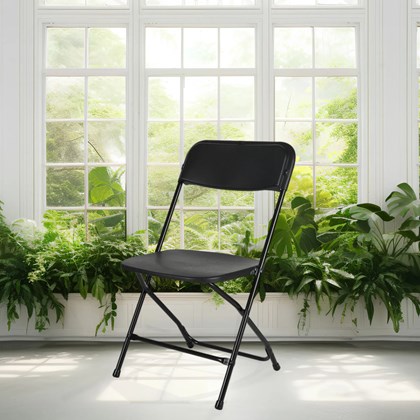 Foldable Chair Black