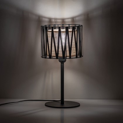 Bedside Lamp Harmony - Black & Nature