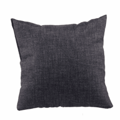 Filled Cushion 38x38cm Dark Grey