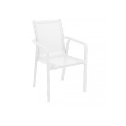 Arm Chair - White