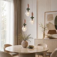 Zen Pendant Lamp – Brown & Cognac