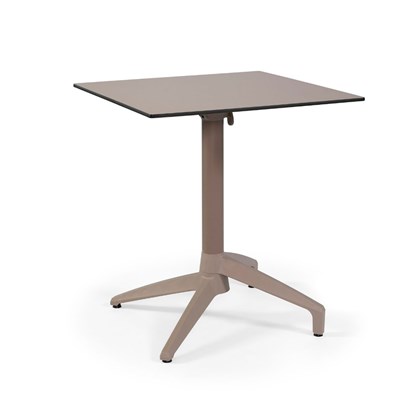 Table Gemini Folding 70x70 - Taupe