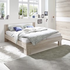 Bedroom Set - Light Oak & White
